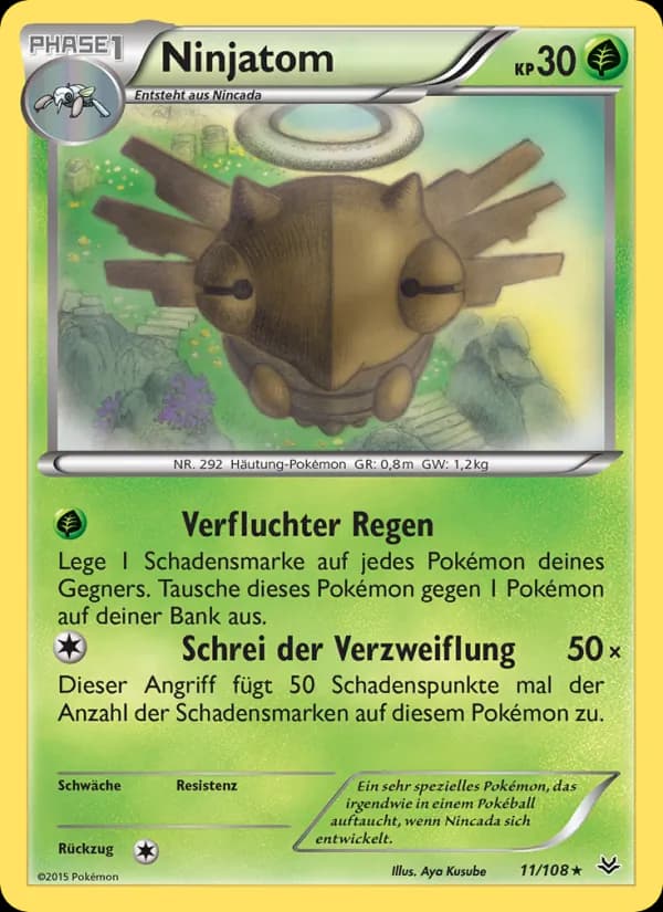 Ninjatom card in German