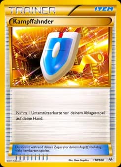 Kampffahnder card in German