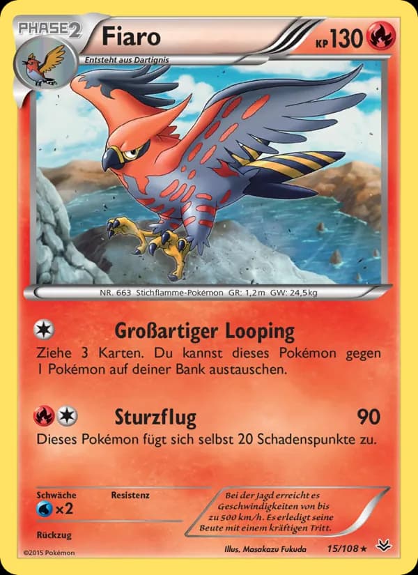 Fiaro card in German