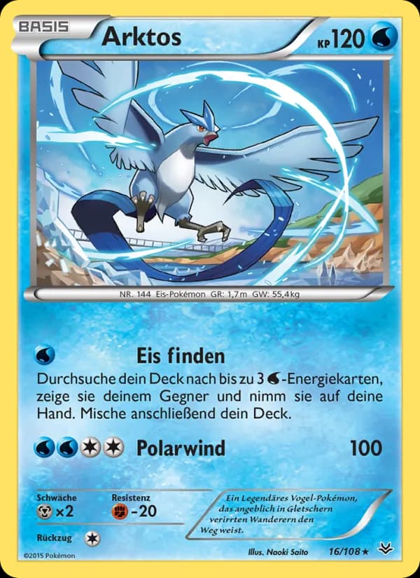 Arktos card in German