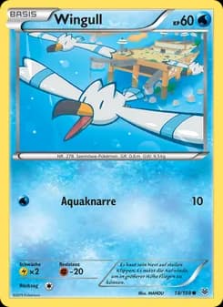 Wingull card in German