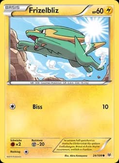 Frizelbliz card in German