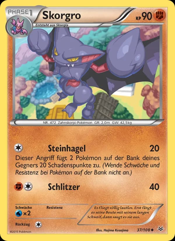 Skorgro card in German