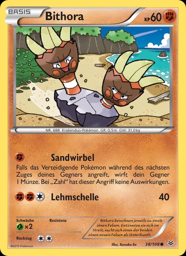 Bithora card in German
