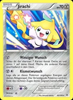 Jirachi card in German