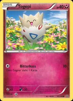 Togepi card in German