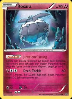 Rocara card in German