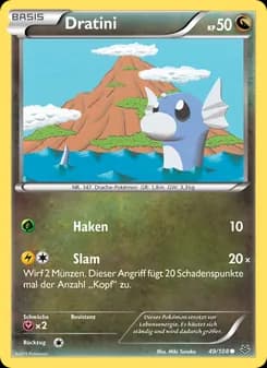 Dratini card in German