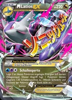 M-Latios EX card in German