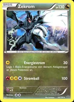 Zekrom card in German