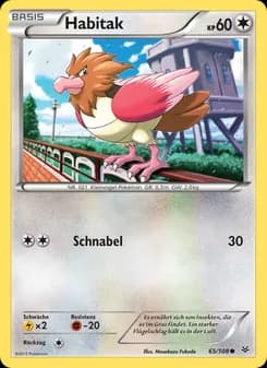 Habitak card in German