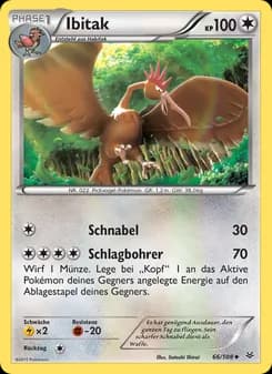 Ibitak card in German