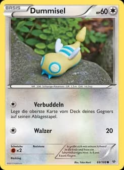 Dummisel card in German