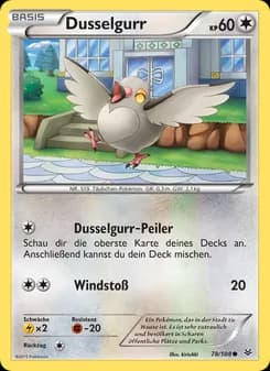 Dusselgurr card in German