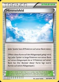 Himmelsfeld card in German