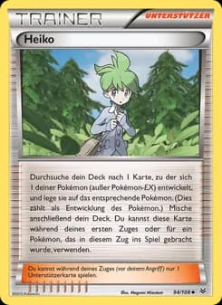 Heiko card in German