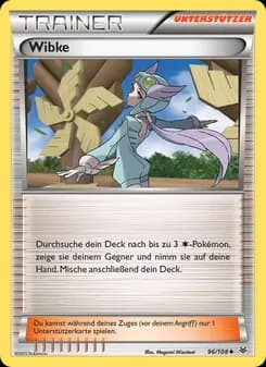 Wibke card in German