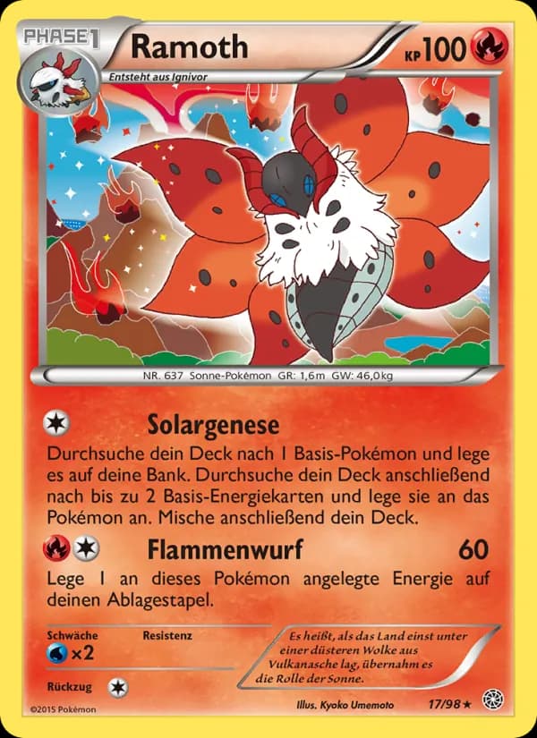 Ramoth card in German
