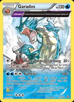 Garados card in German