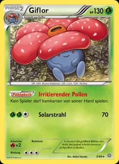 Giflor card in German