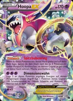 Hoopa EX card in German