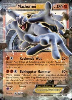 Machomei EX card in German