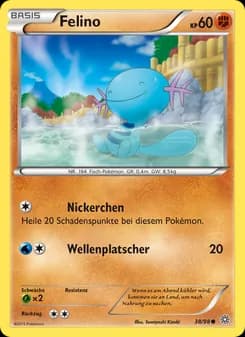 Felino card in German