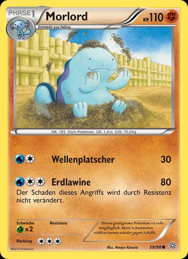 Morlord card in German