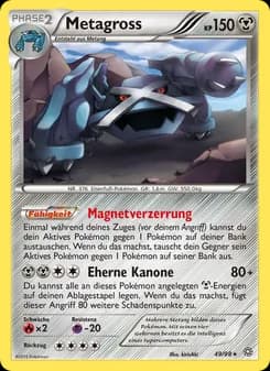Metagross card in German