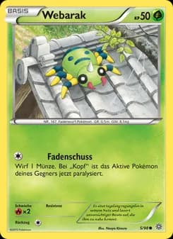 Webarak card in German