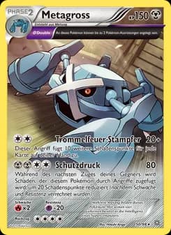 Metagross card in German