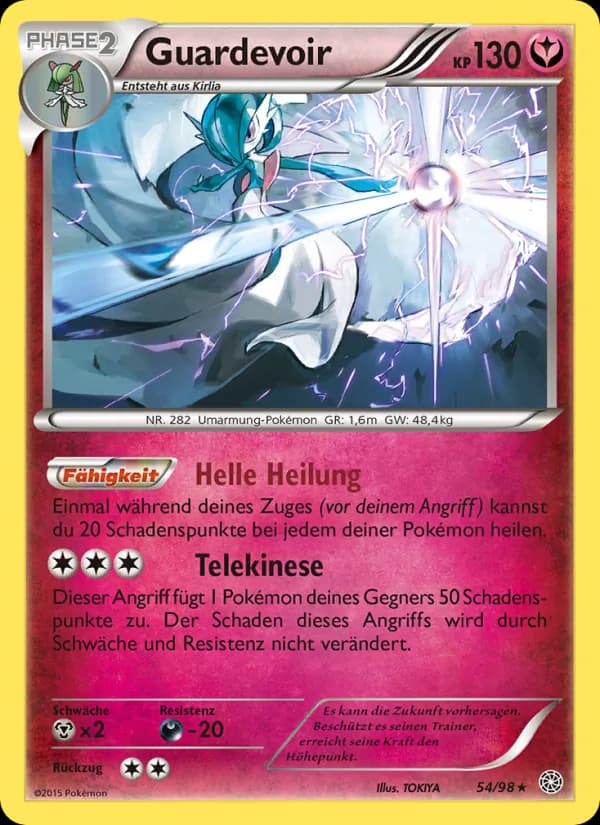 Guardevoir card in German