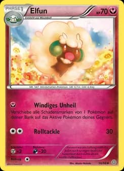 Elfun card in German