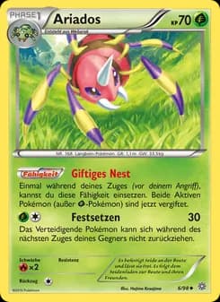 Ariados card in German