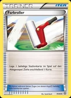 Farbroller card in German
