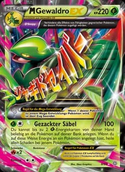 M-Gewaldro EX card in German