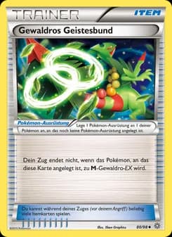 Gewaldros Geistesbund card in German