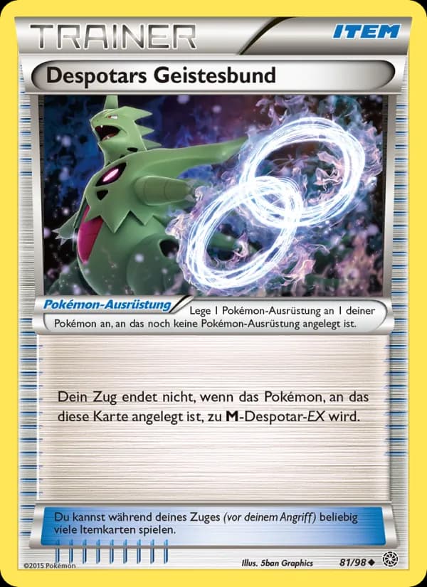 Despotars Geistesbund card in German