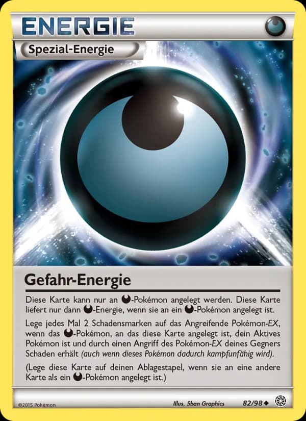 GefahrEnergie card in German