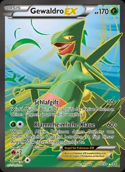 Gewaldro EX card in German