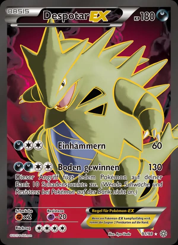Despotar EX card in German
