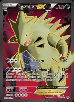 Despotar EX card in German