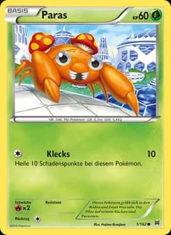 Paras card in German