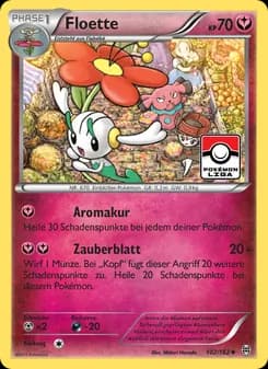 Floette card in German