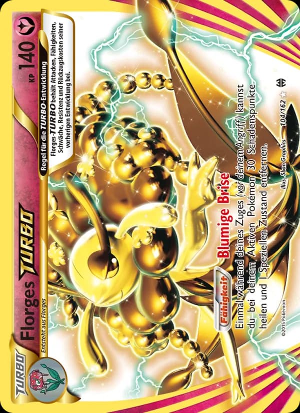 Florges-TURBO card in German