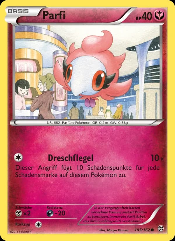 Parfi card in German