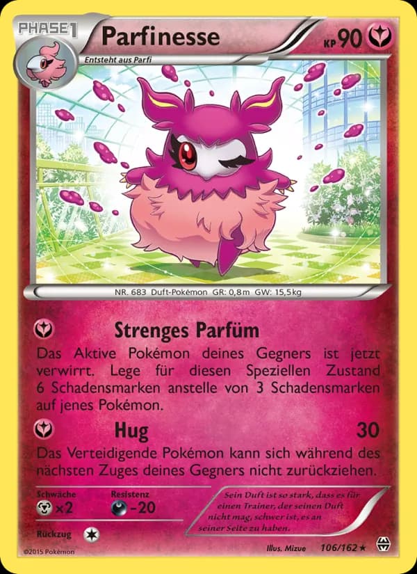 Parfinesse card in German