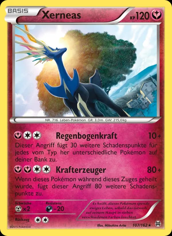 Xerneas card in German