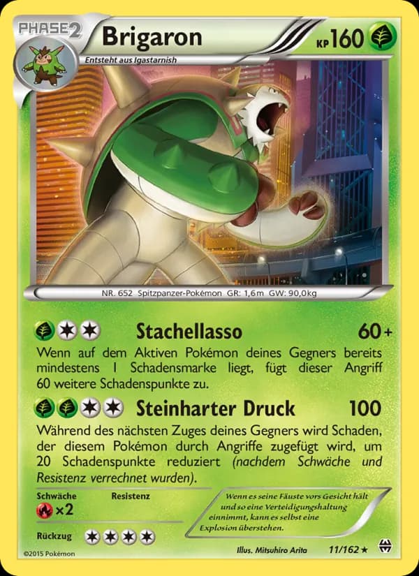 Brigaron card in German