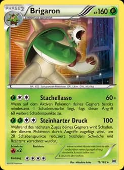 Brigaron card in German